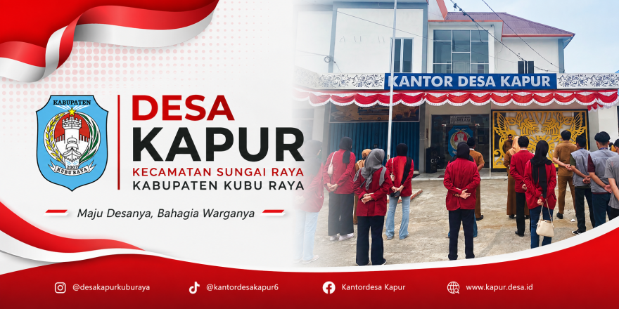 Apel Pagi Rutin Desa Kapur, Kepala Desa Ajak Sukseskan Kegiatan Robo-robo dan Gerak Jalan Santai