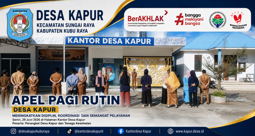 Apel Pagi Rutin Tingkatkan Disiplin dan Sinergi Pelayanan