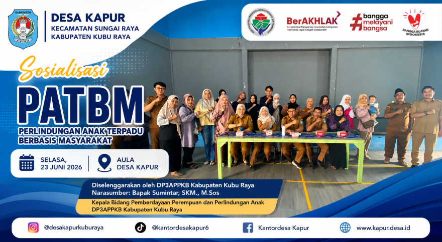 Sosialisasi PATBM Tingkatkan Kesadaran Perlindungan Anak di Desa Kapur