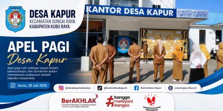 APEL PAGI 20 JULI 2026