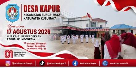 UPACARA BENDERA 17 AGUSTUS 2026