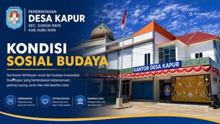 KONDISI SOSIAL BUDAYA