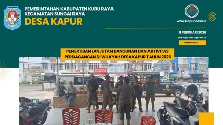 PENERTIBAN PKL DESA KAPUR
