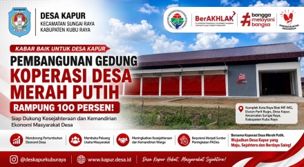 GEDUNG KOPDES RAMPUNG 100 PERSEN